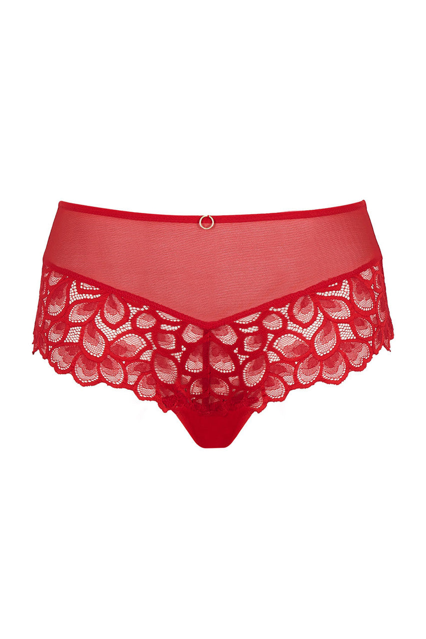 10764 True Red - Allure Deep Brief