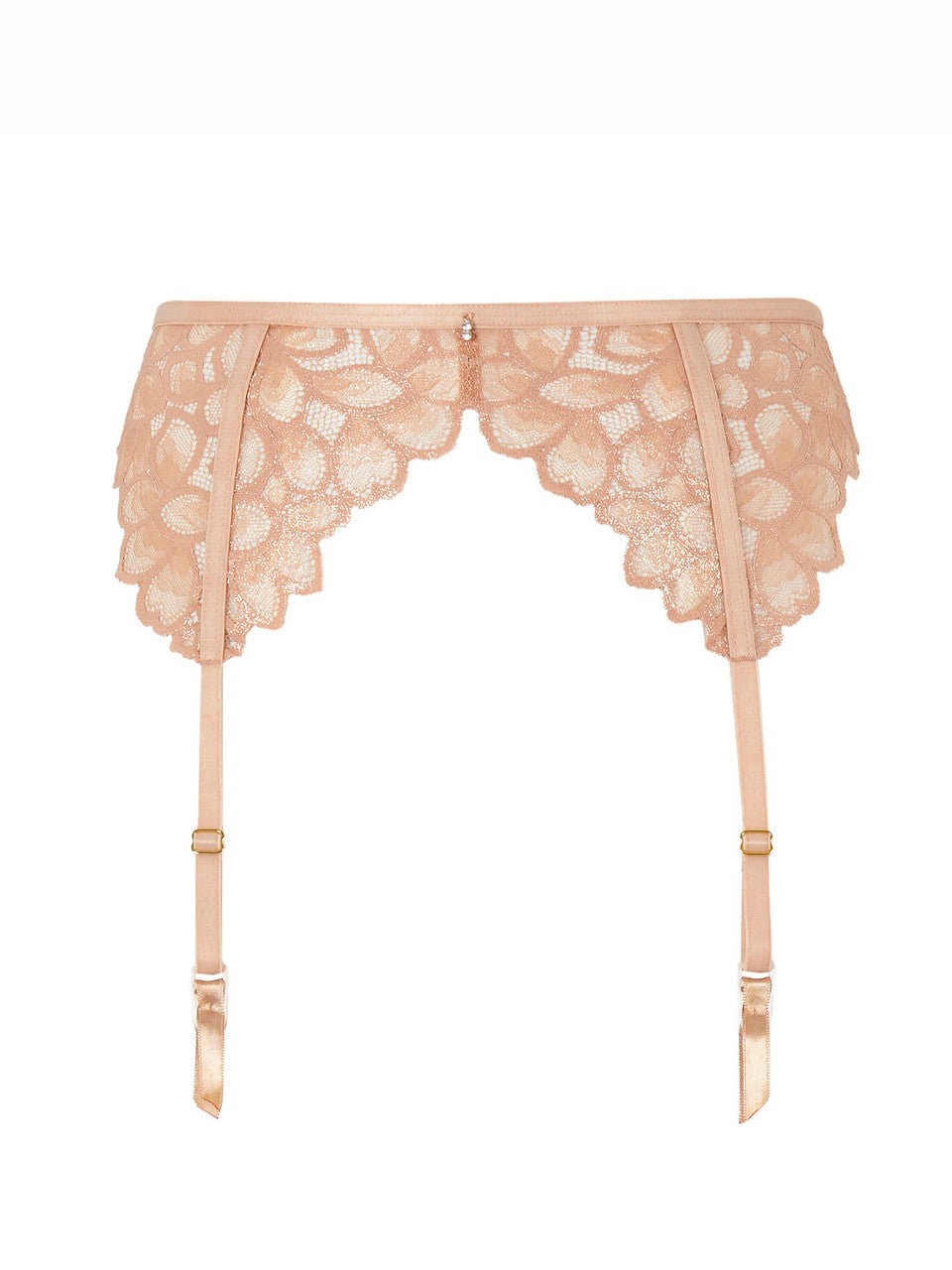 10768 Champagne Gold - Allure Suspender