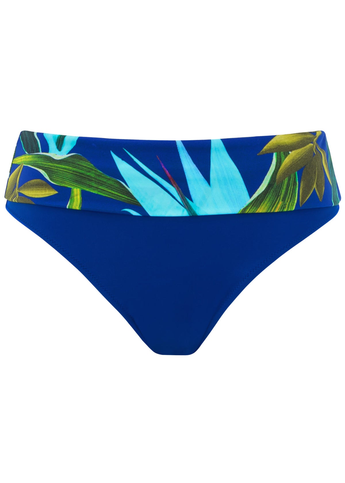 FS503977 Tropical Blue - Pichola Fold Bikini Brief