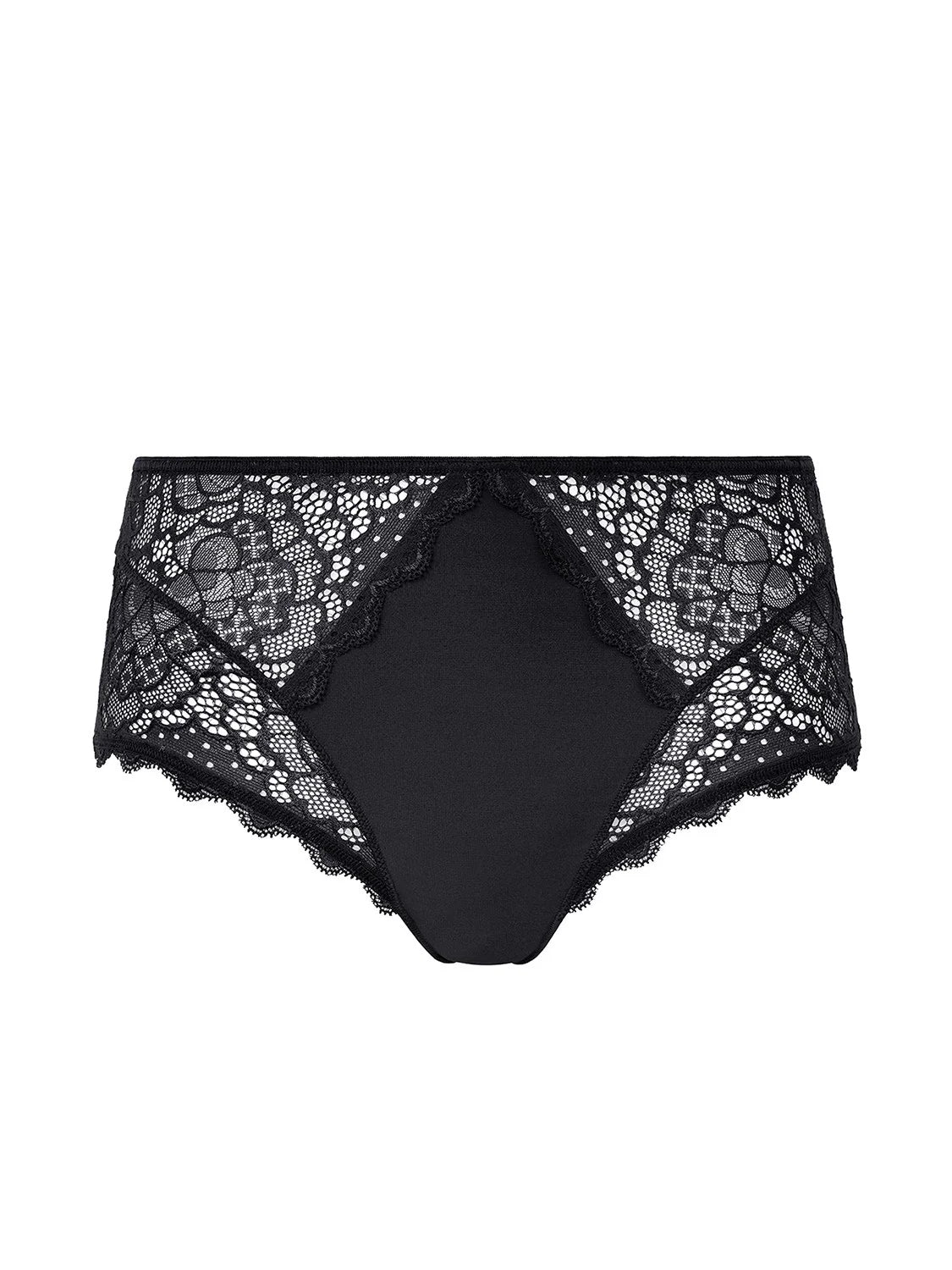 12A770 Black - Caresse High Waist Brief