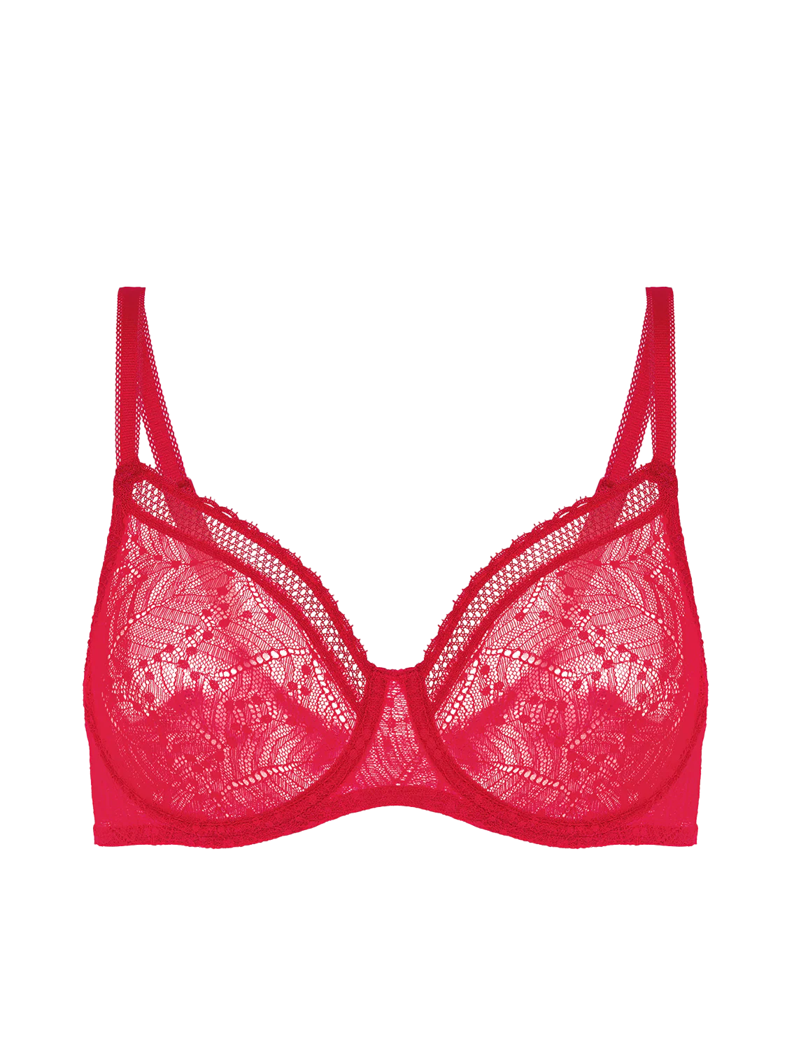 12S324 Ruby Pink - Comete Full Cup Bra
