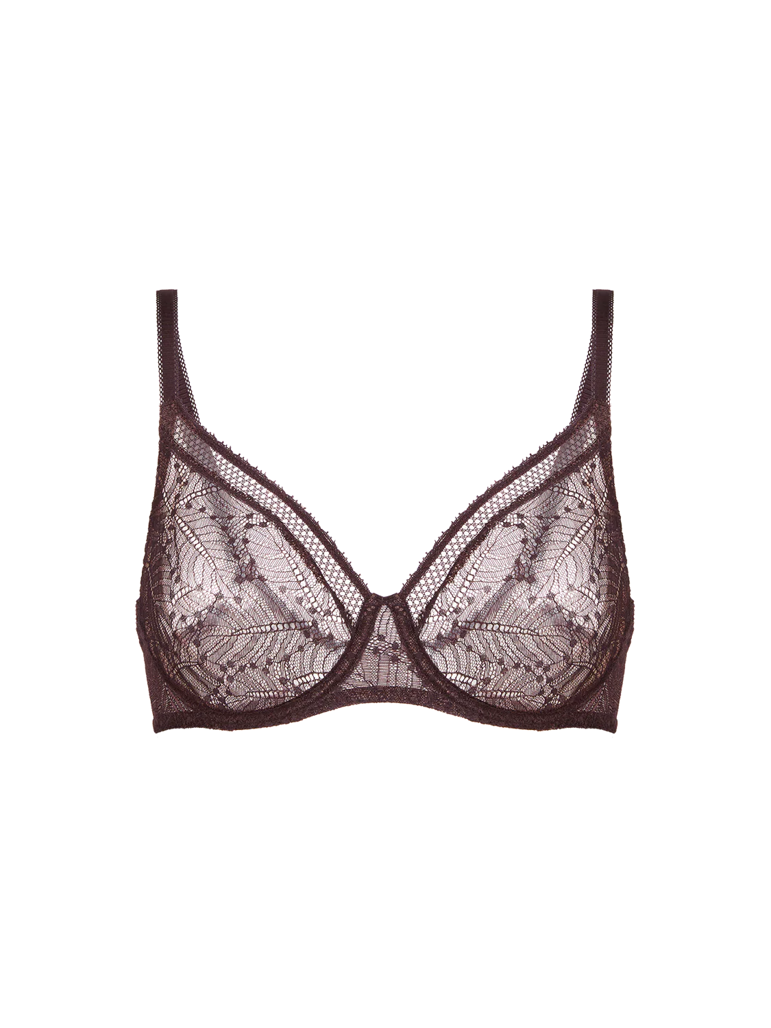 12S324 Plum - Comete Full Cup Bra