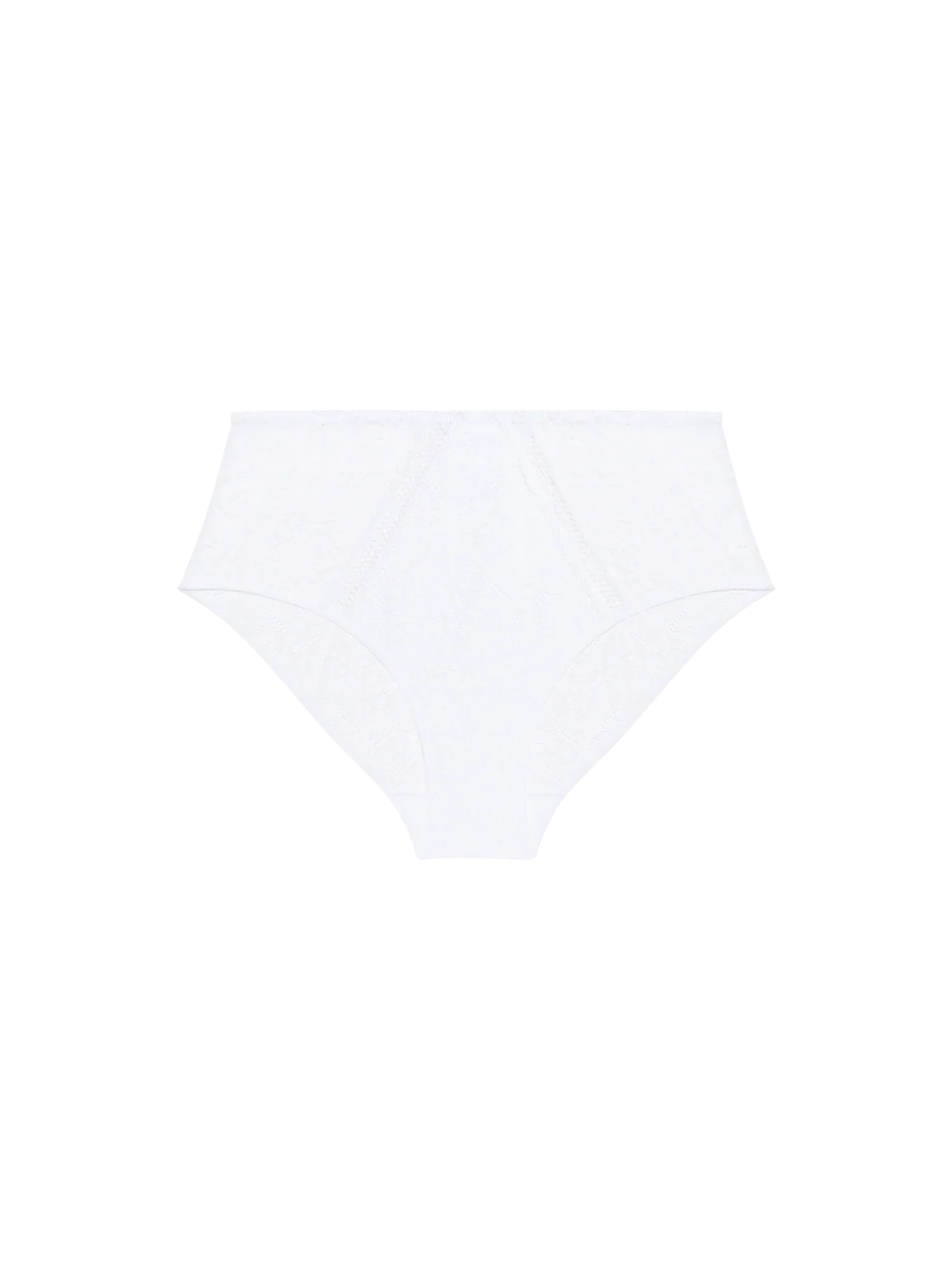 12S770 White - Comete High Waist Brief