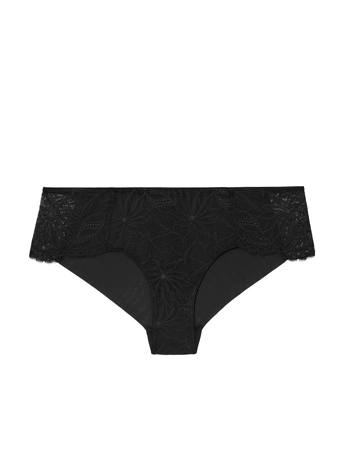 1B3630 Black - Exotica Boyshort Panty