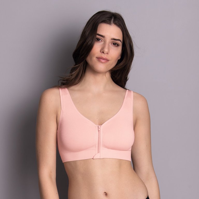 5768X Lotus - Lynn Post Mastectomy Bra Molded, Front Zip
