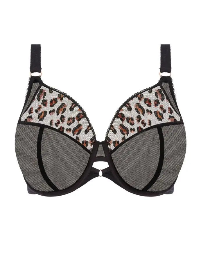 EL301336 Black - Namrah UW Bandless Plunge