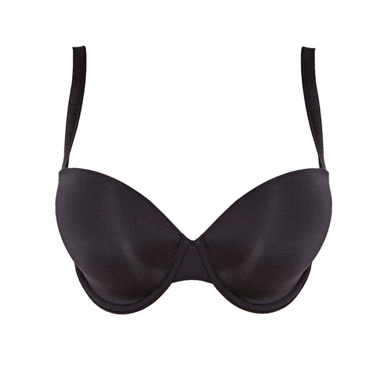 7320 Black - Porcelain Elan Molded Strapless Bra