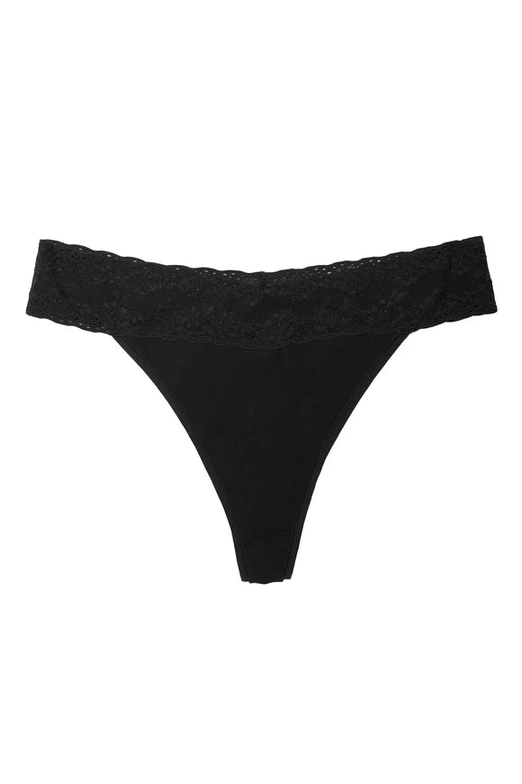 771154 Black - Bliss Perfection One Size Classic Thong