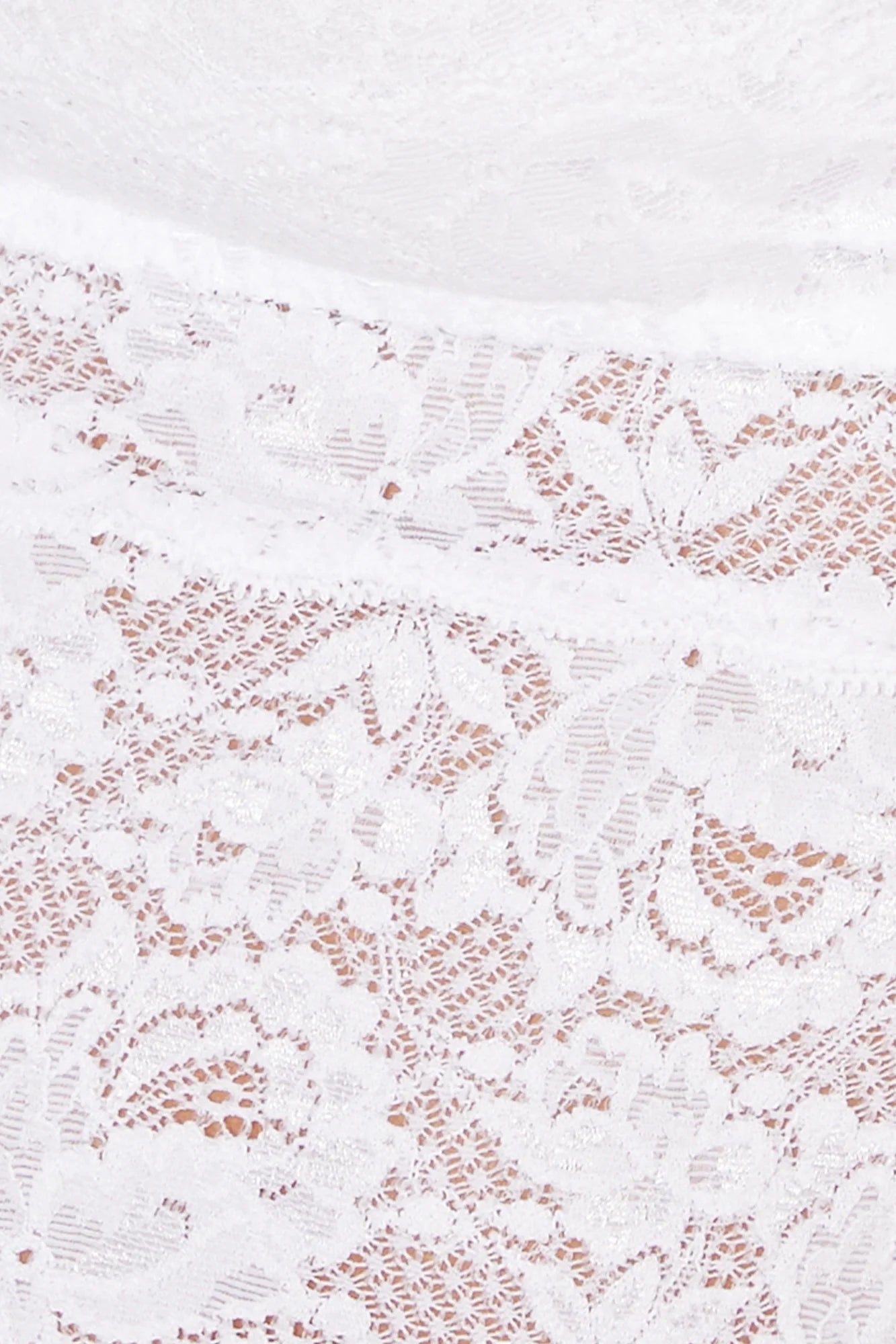 NEVER1321 White - Never Say Never Ultra Curvy Sweetie Bralette