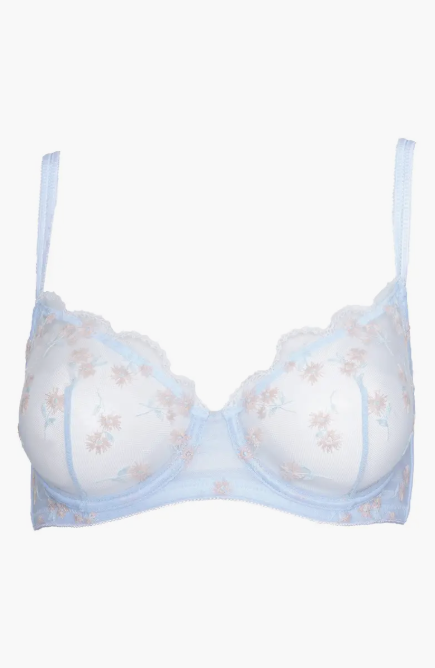 PAR-C4 Sky Blue - Paradis Balconette Bra