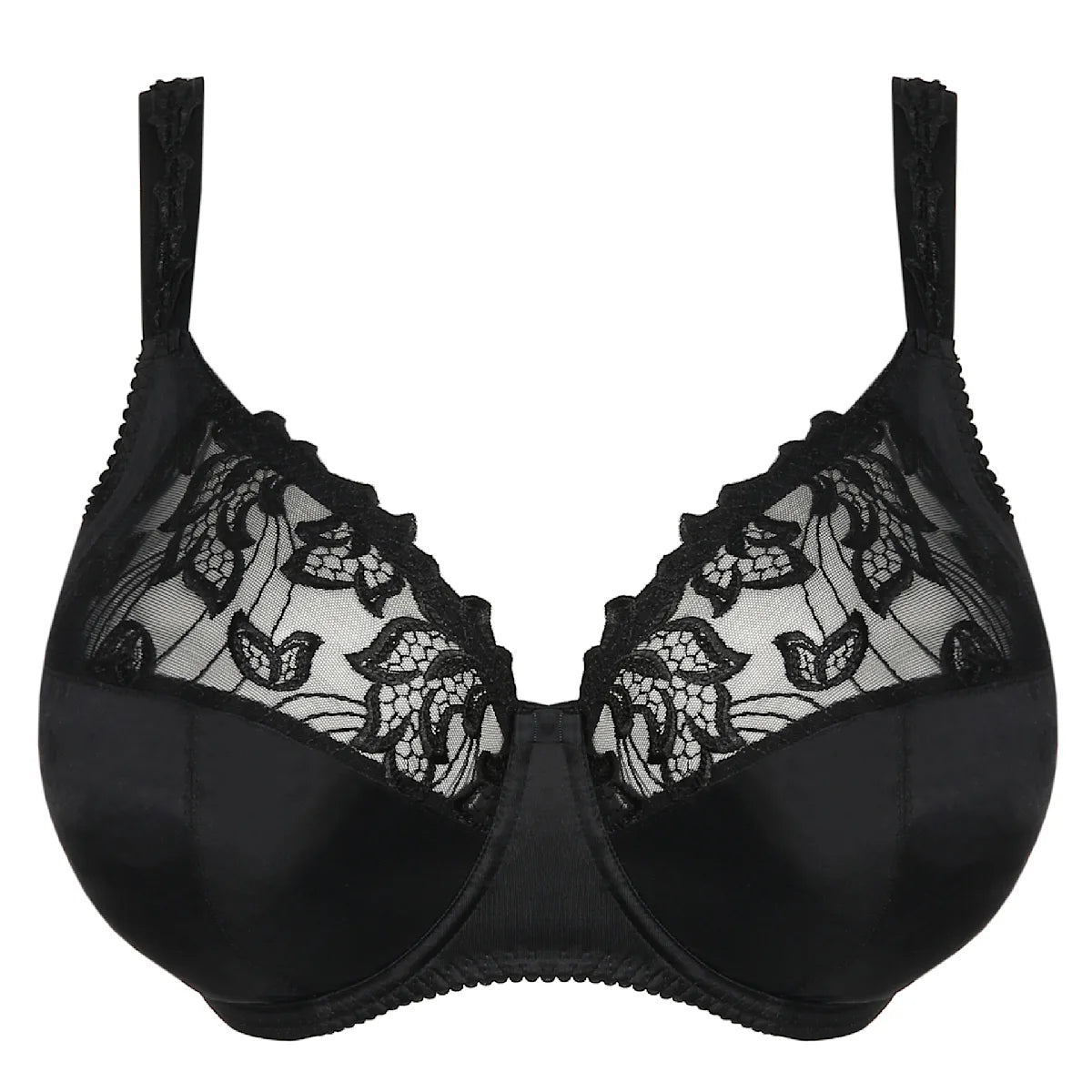 0161815 Black - Deauville Full Cup Bra I-K Cup