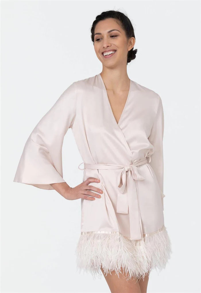 394 Champange - Swan Cover Up