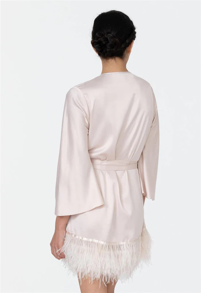 394 Champange - Swan Cover Up