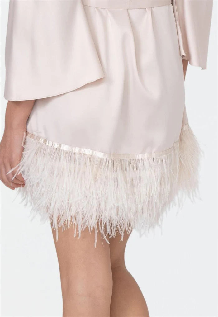 394 Champange - Swan Cover Up