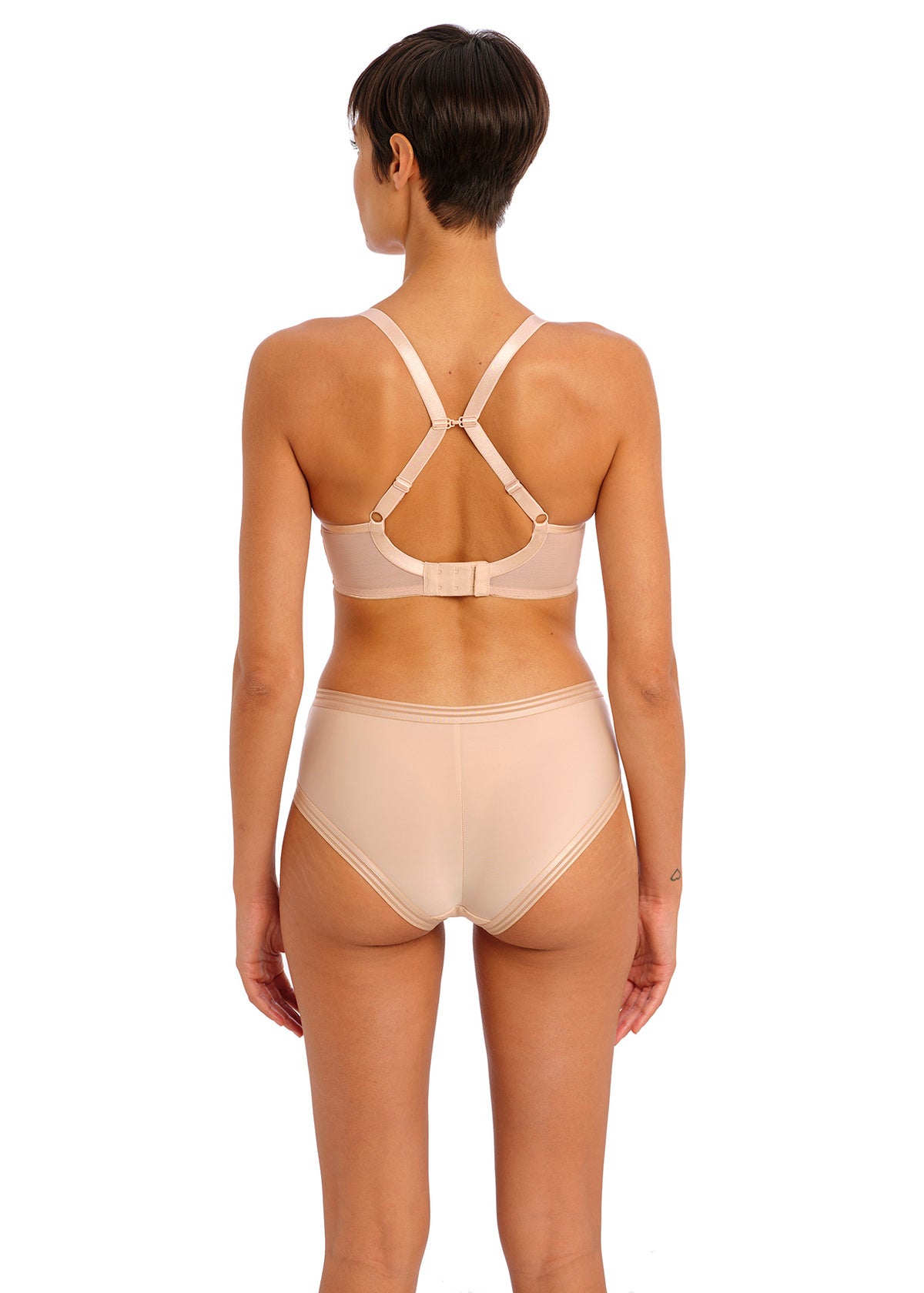 AA401131 Natural Beige - Tailored Molded Plunge T-Shirt Bra