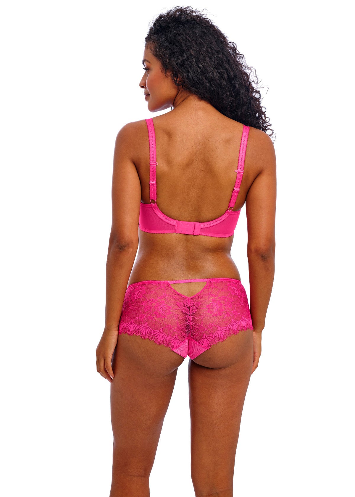 AA403131 Hot Pink - Fascinate UW Molded Plunge T-shirt Bra