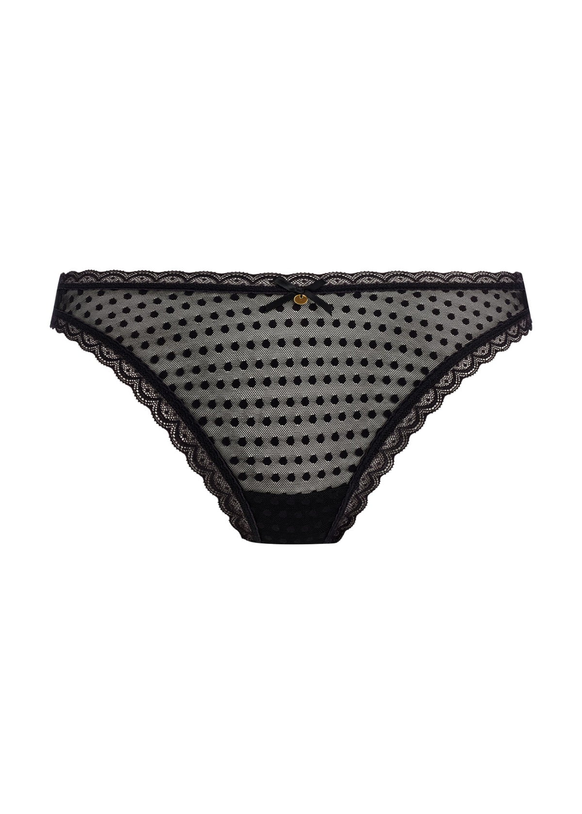 AA403953 Black - Spot-light High Leg Brief
