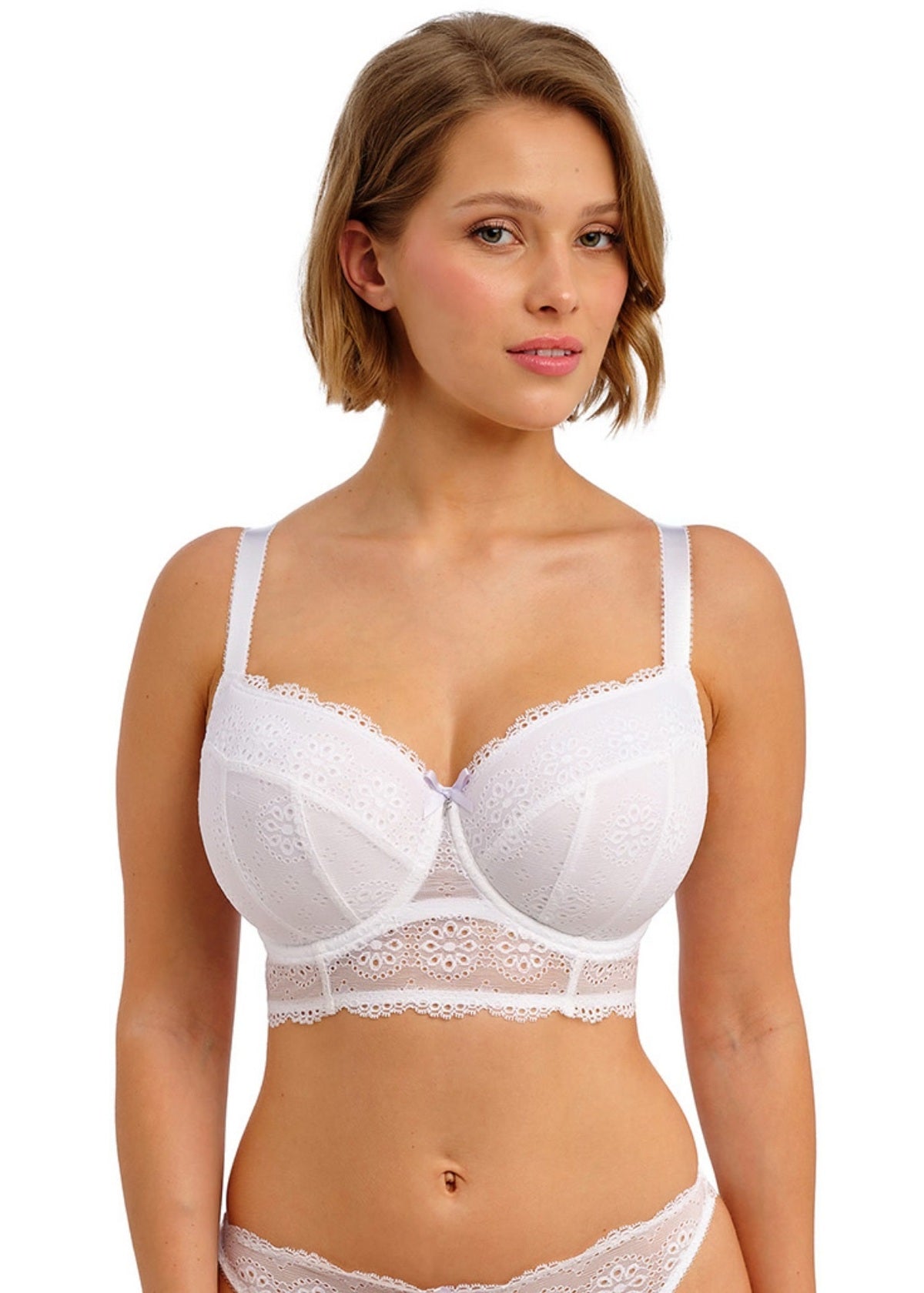 AA404220 White - Posie UW Longline Bra