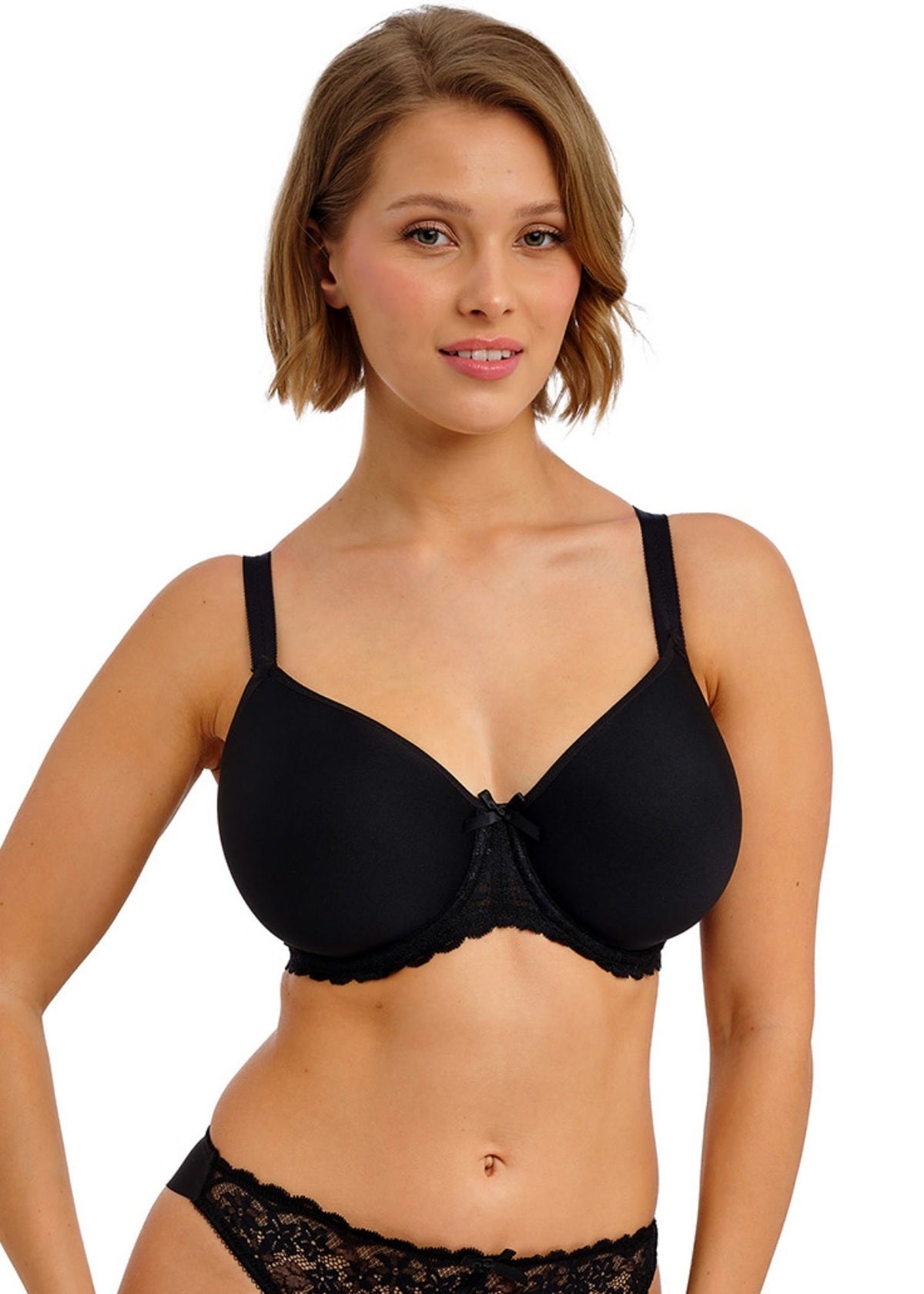 AA404310 Black - Quinn UW Moulded Spacer Bra