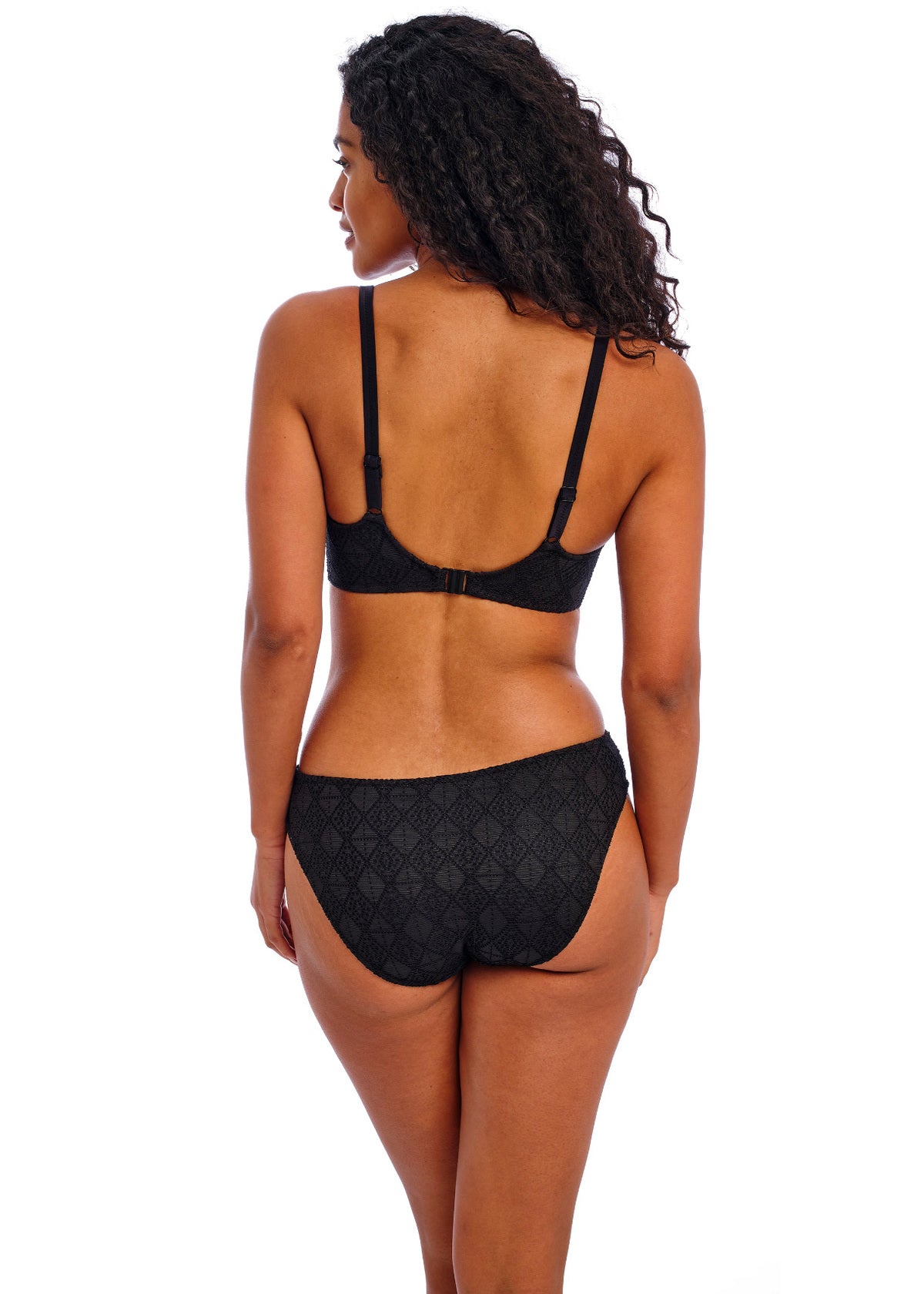 AS205403 Black - Nomad Nights Uw Sweetheart Bikini Top