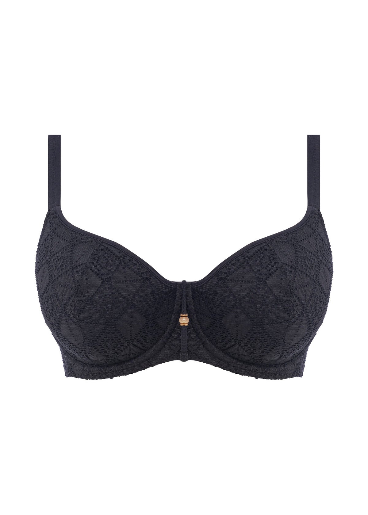 AS205403 Black - Nomad Nights Uw Sweetheart Bikini Top