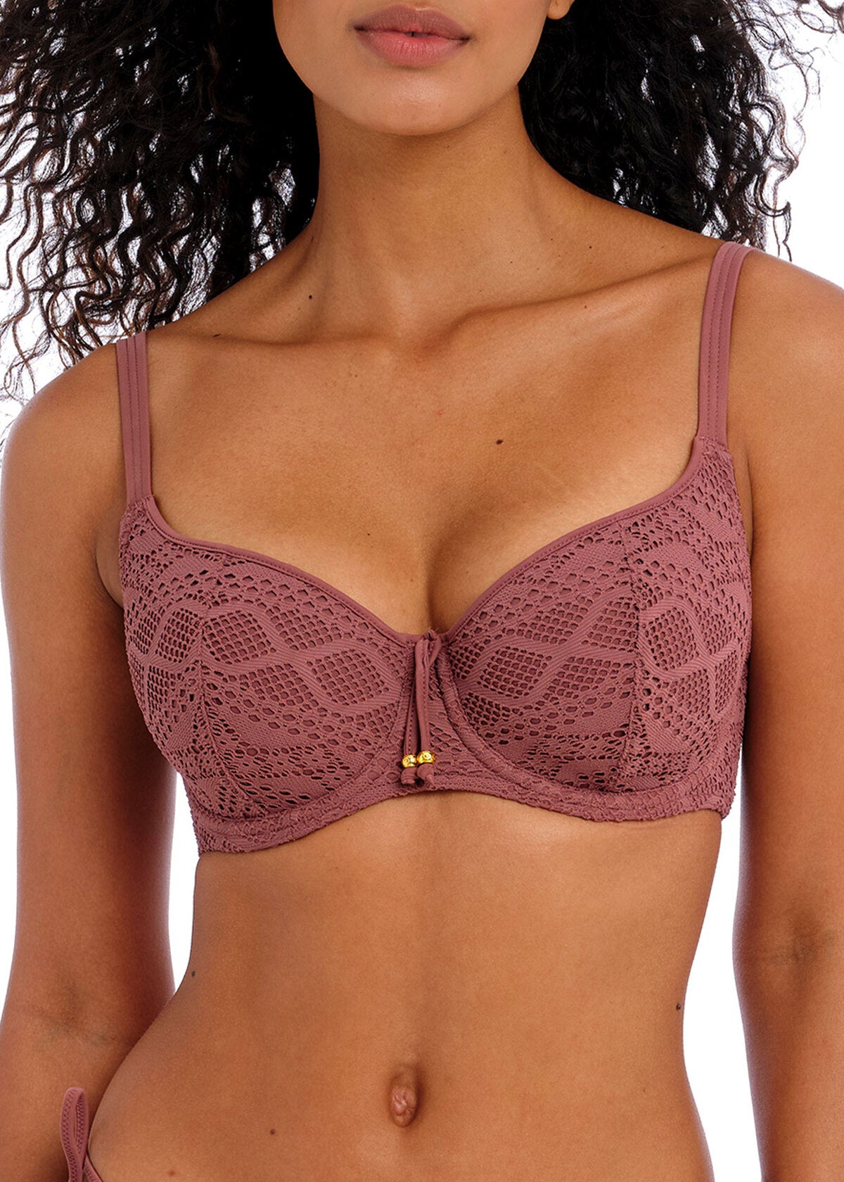 AS3970 Nutmeg - Sundance UW Sweetheart Bikini Top