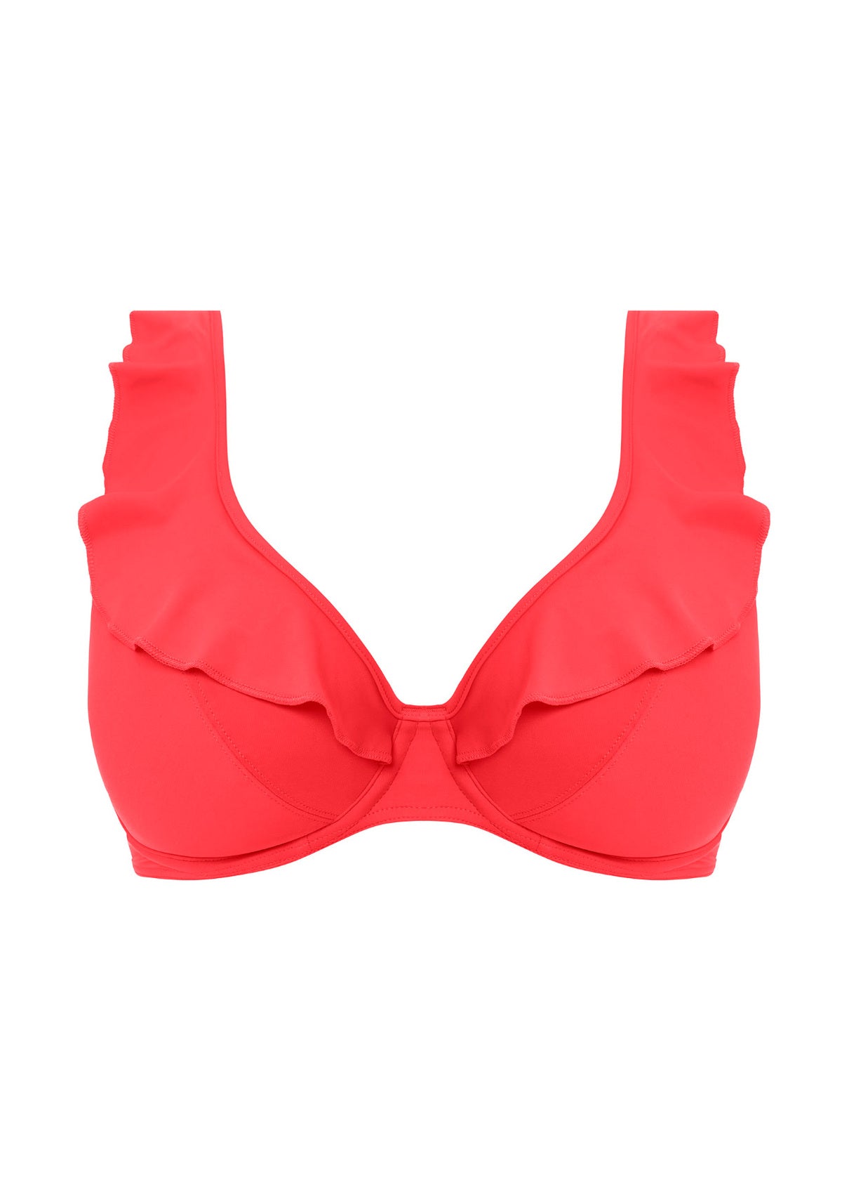 AS7230 Plain Sunset - Jewel Cove UW High Apex Bikini Top