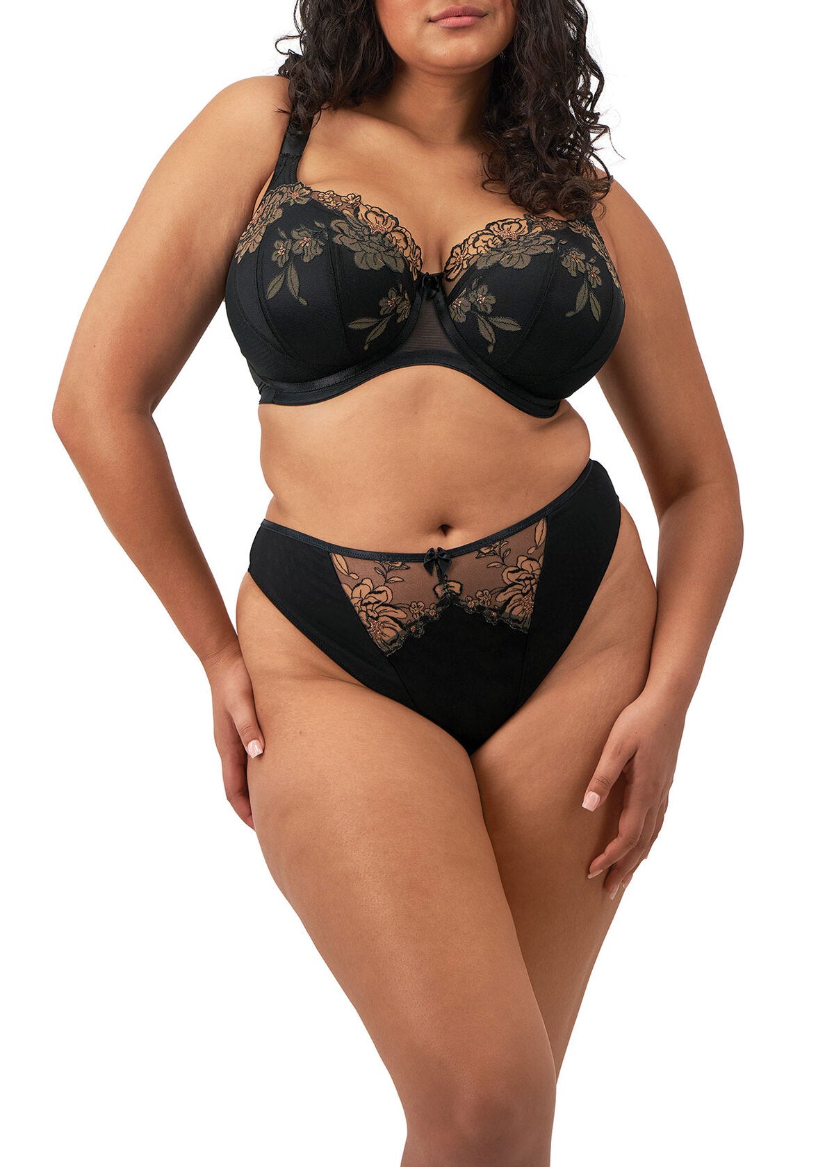 EL302670 Black/Almond - Teagan Thong