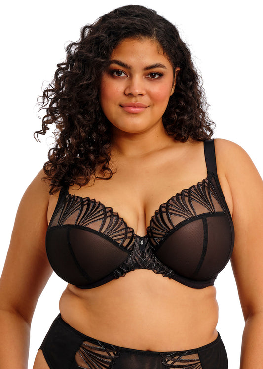 EL303102 Black - Reja UW Plunge Bra