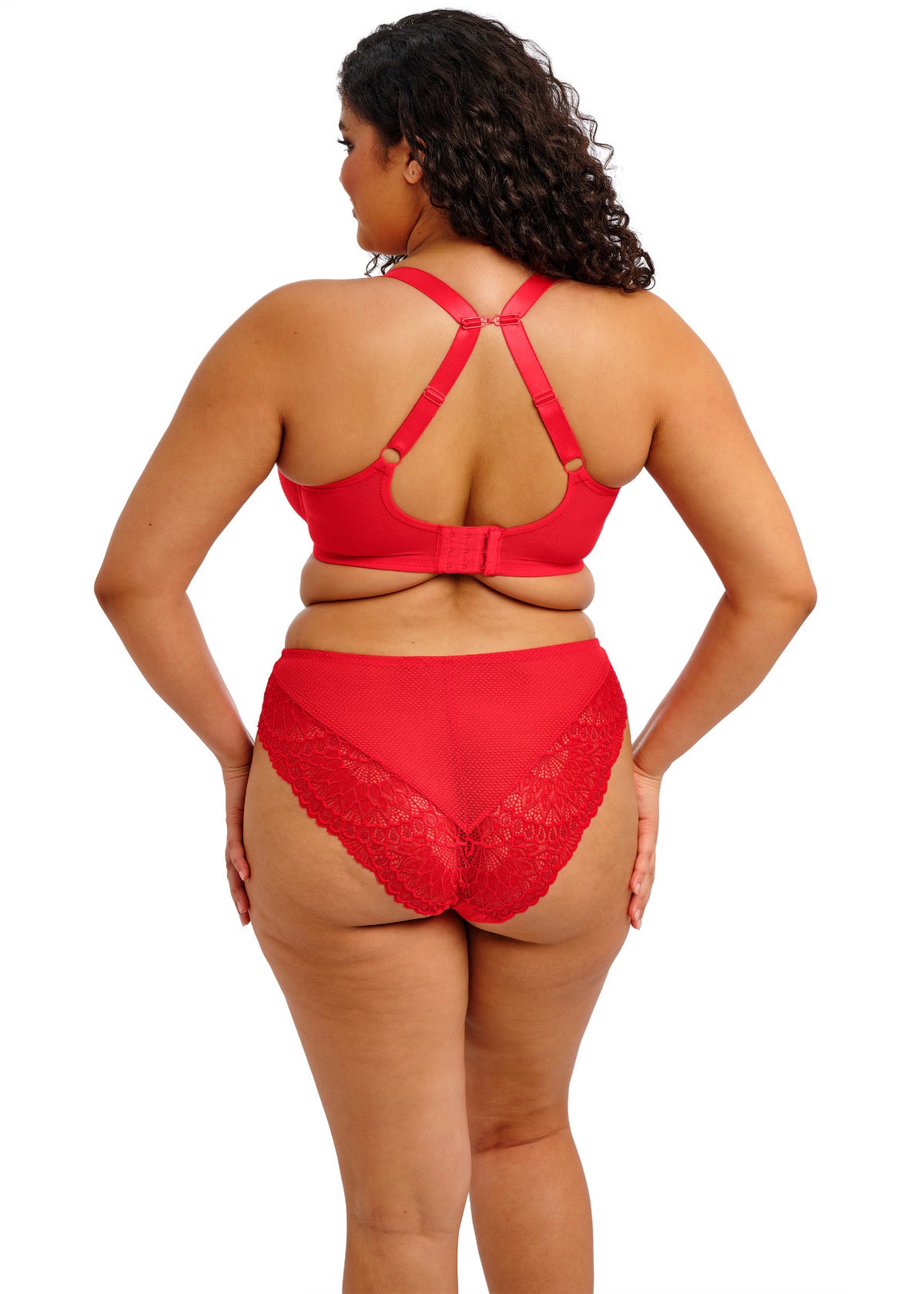 EL303334 Red - Tiernie UW Plunge Bra