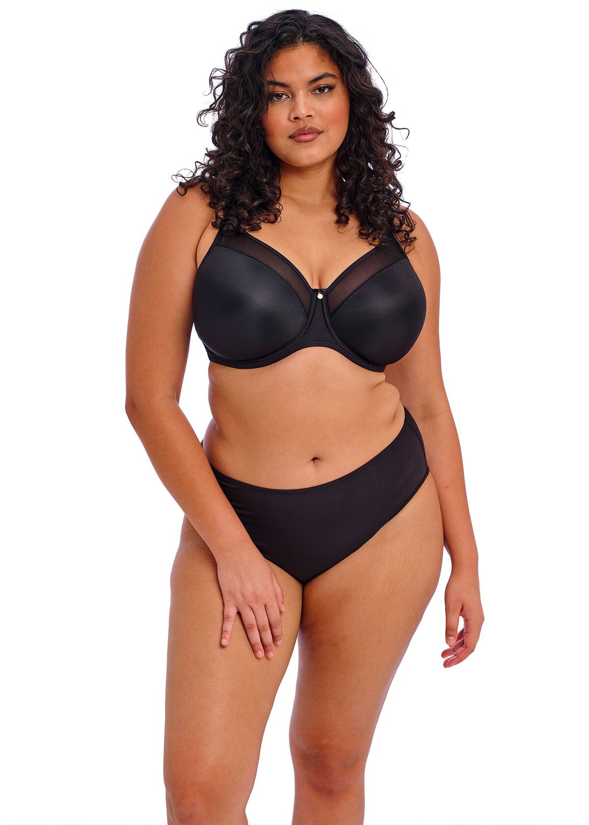 EL4301 Black - Smooth UW Moulded Non-padded Bra