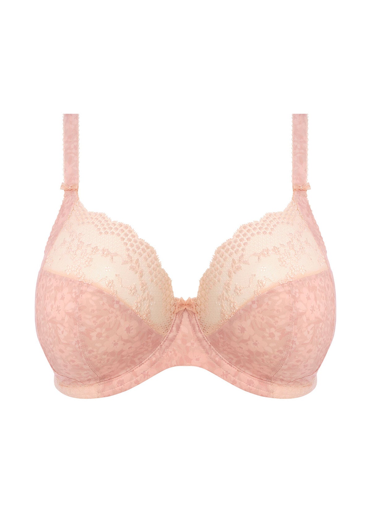 EL4490 Pale Blush - Lucie UW Plunge Bra - Stretch