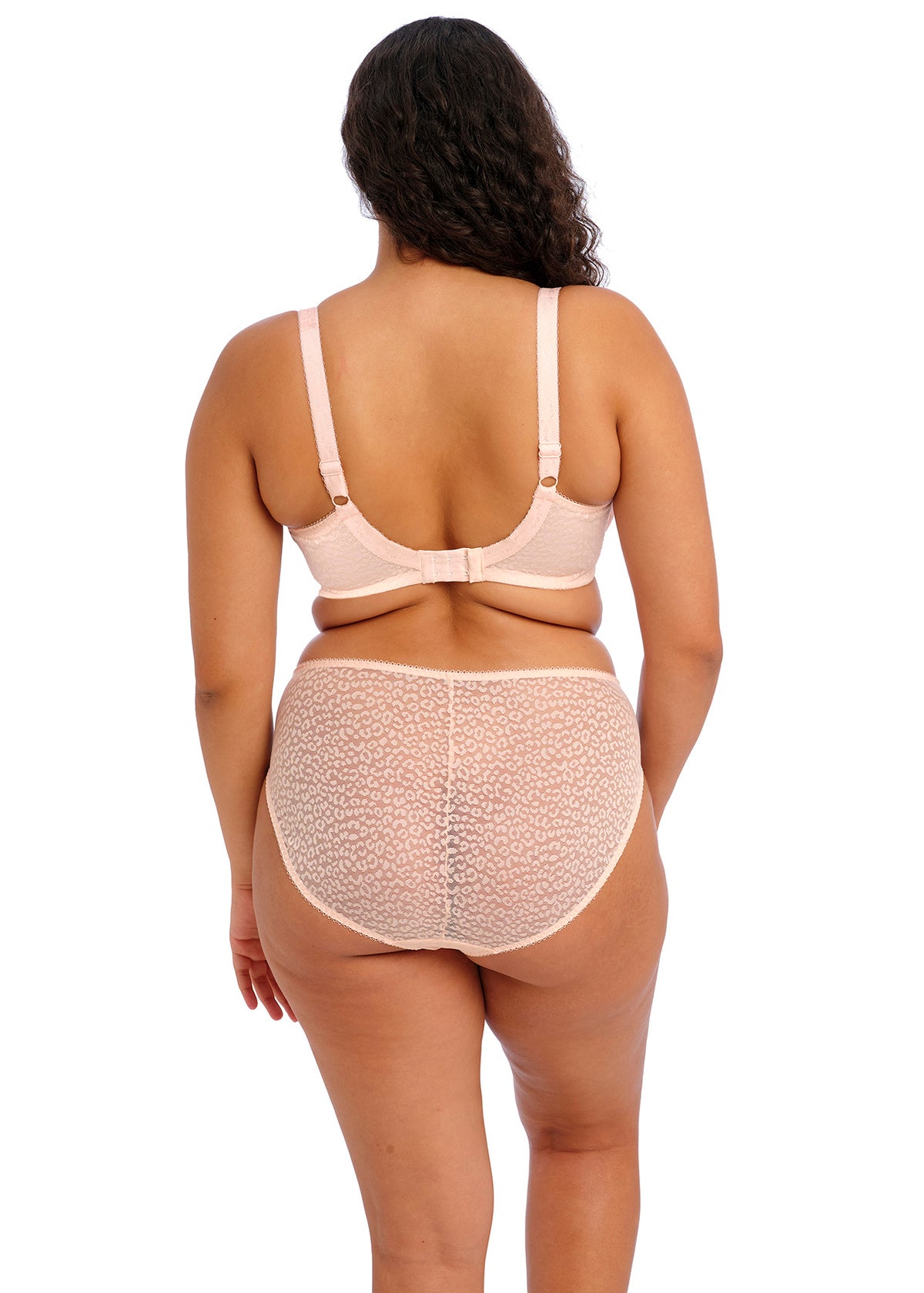 EL4496 Pale Blush - Lucie High Leg Brief