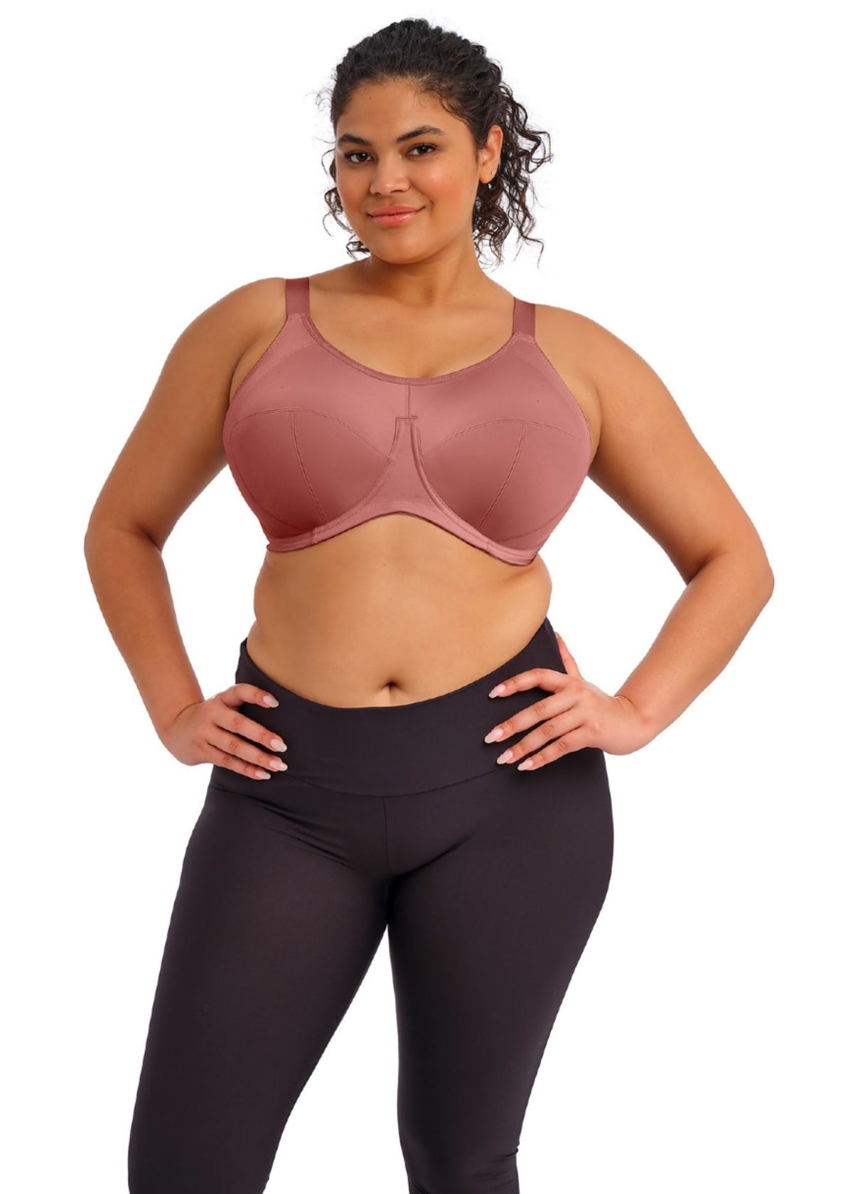 EL8041 Rosewood - Energise UW Sports Bra