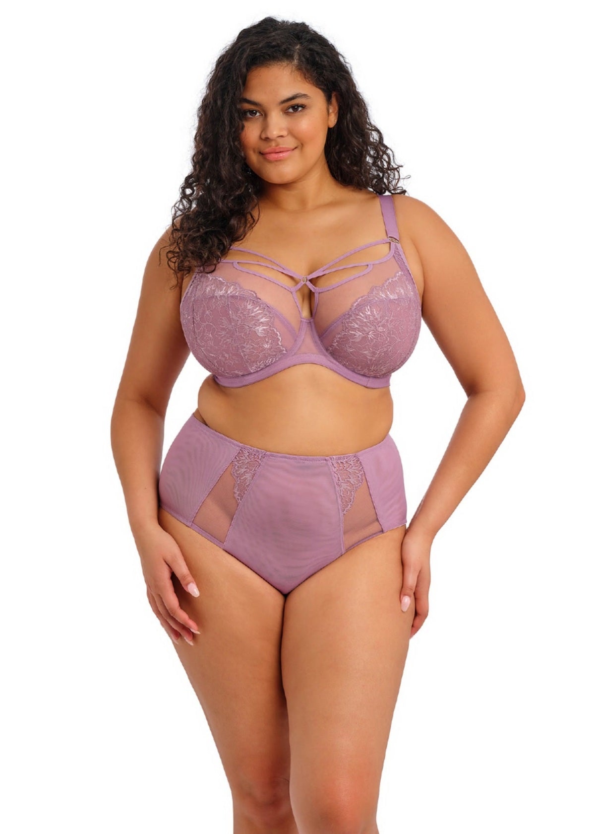EL8080 Heather - Brianna UW Plunge Bra