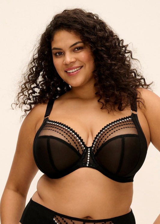 EL8900 Black - Matilda UW Plunge Bra