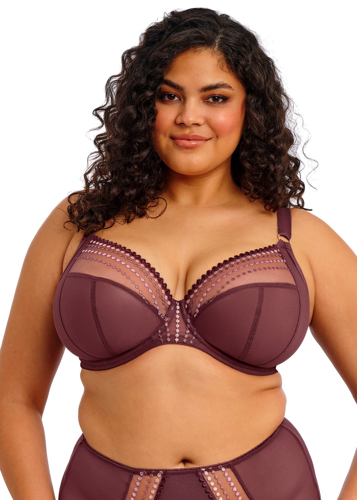 EL8900 Sugarplum - Matilda UW Plunge Bra
