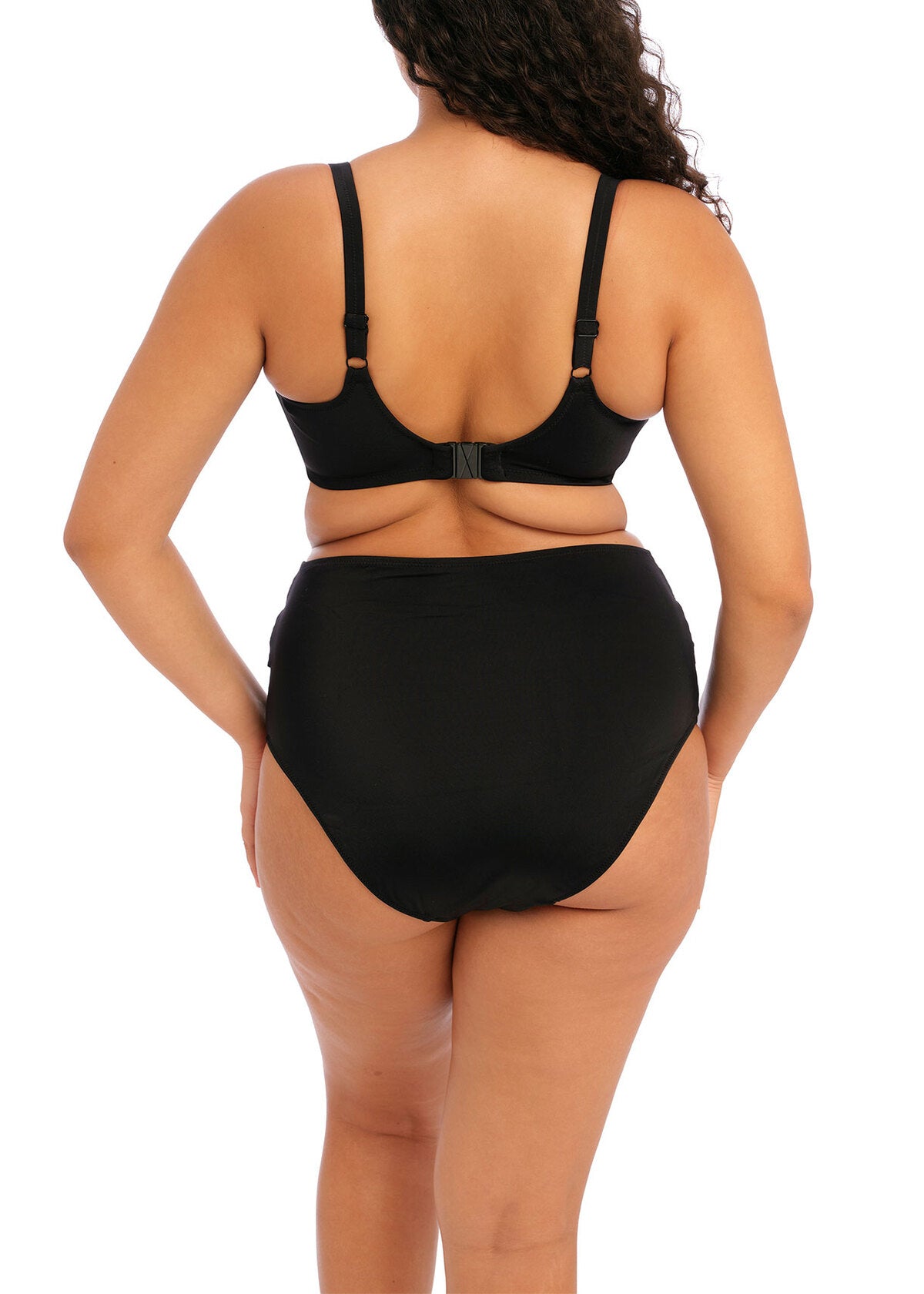 ES7196 Black - Magnetic Twist Bikini Brief