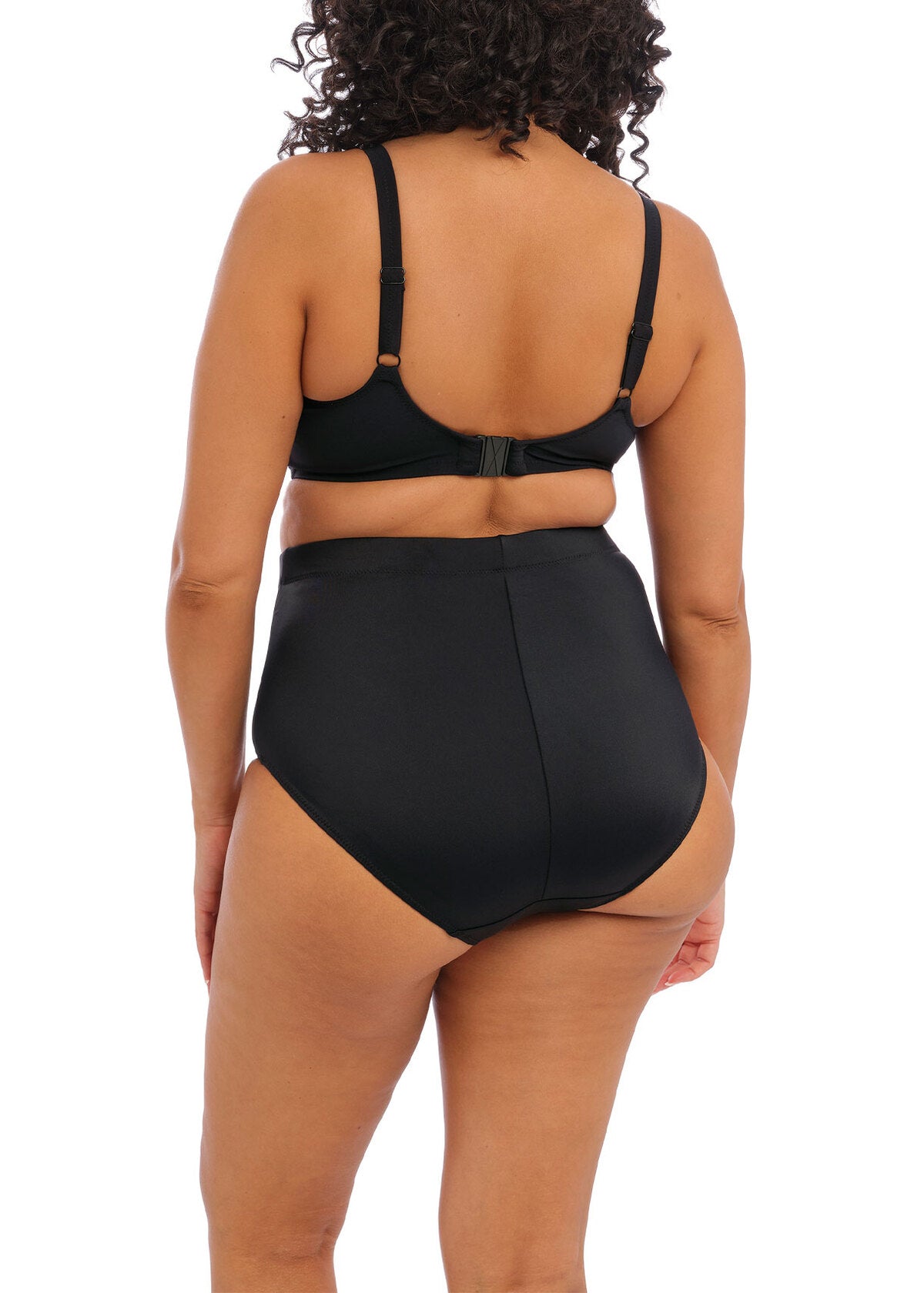 ES7504 Black - Essentials UW Plunge Bikini Top