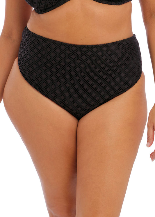 ES800672 Black - Bazaruto Mid Rise Bikini Brief