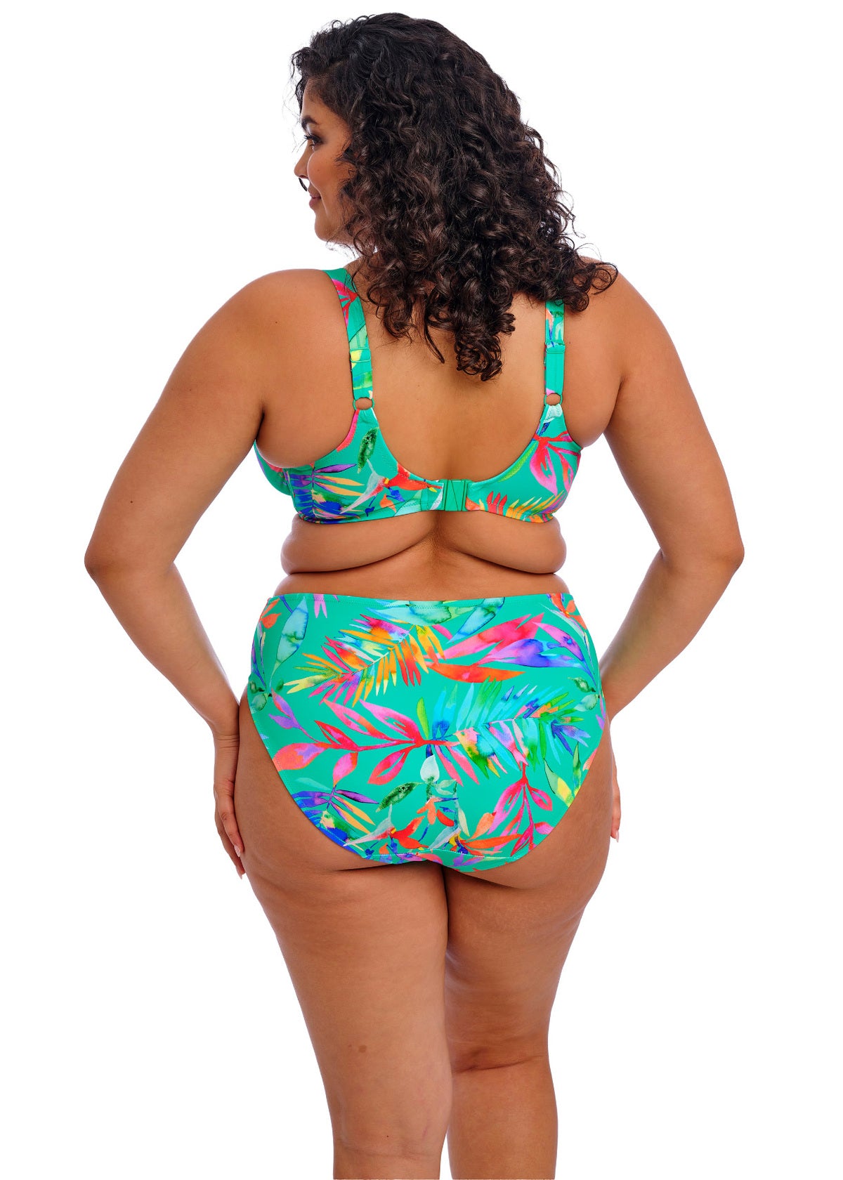 ES802272 Jade - Toyama Tides Mid Rise Bikini Brief