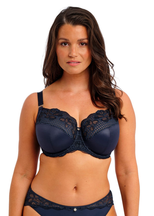 FL101801 Navy - Reflect UW Side Support Bra