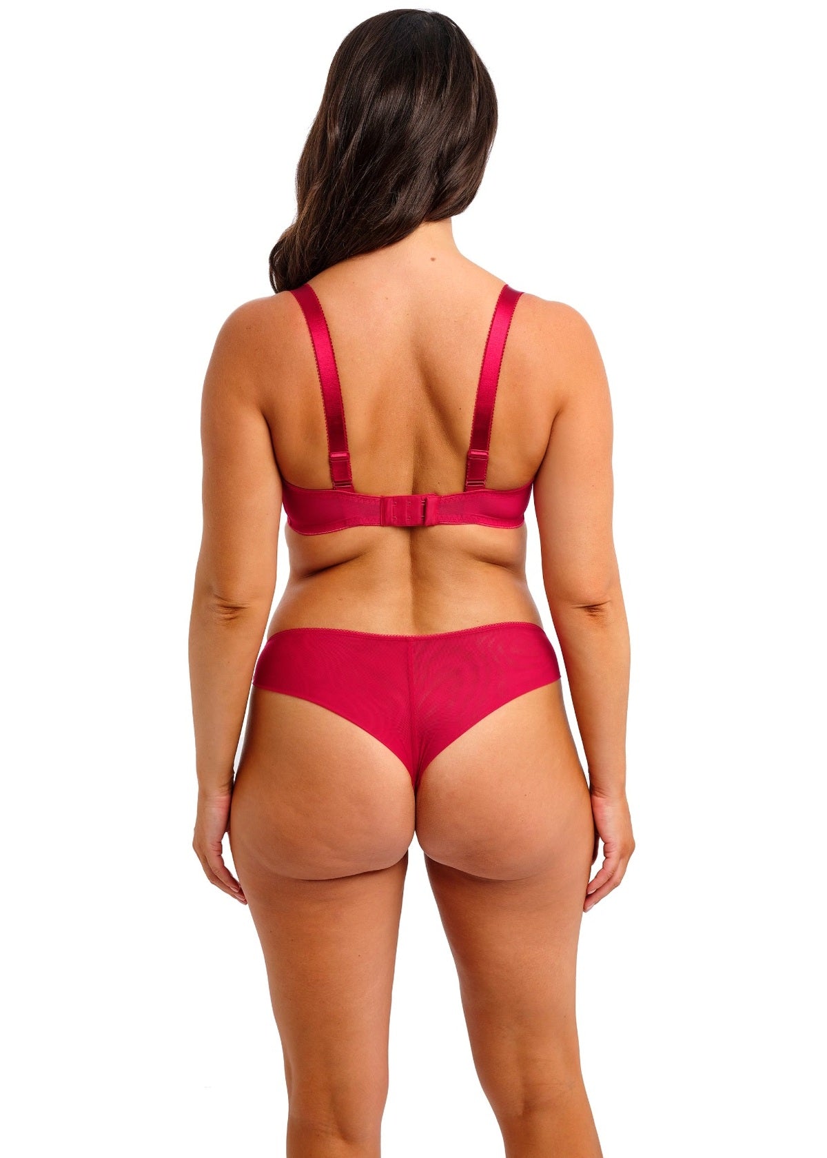 FL102607 Red - Portia UW Balconette Bra