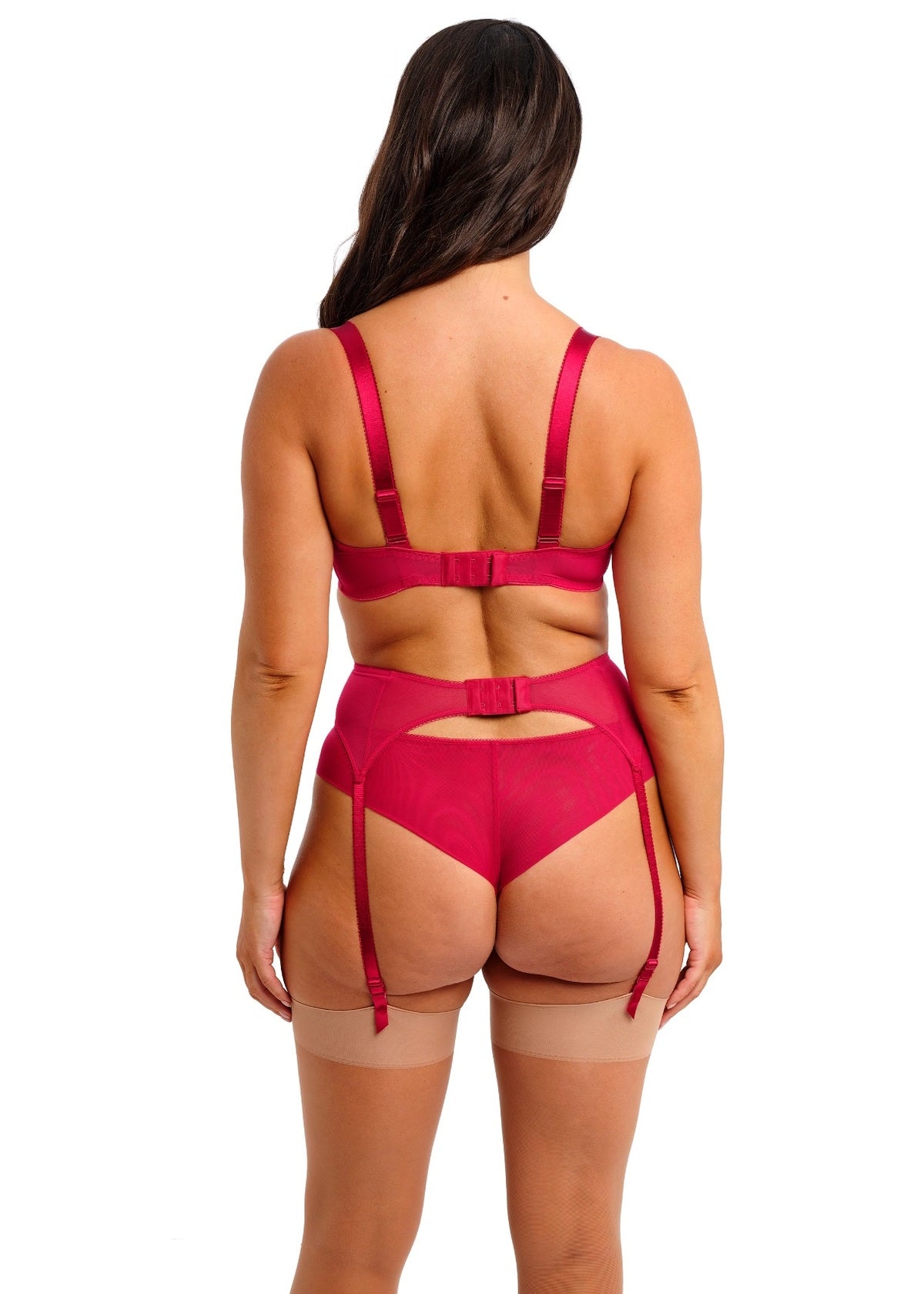 FL102691 Red - Portia Suspender