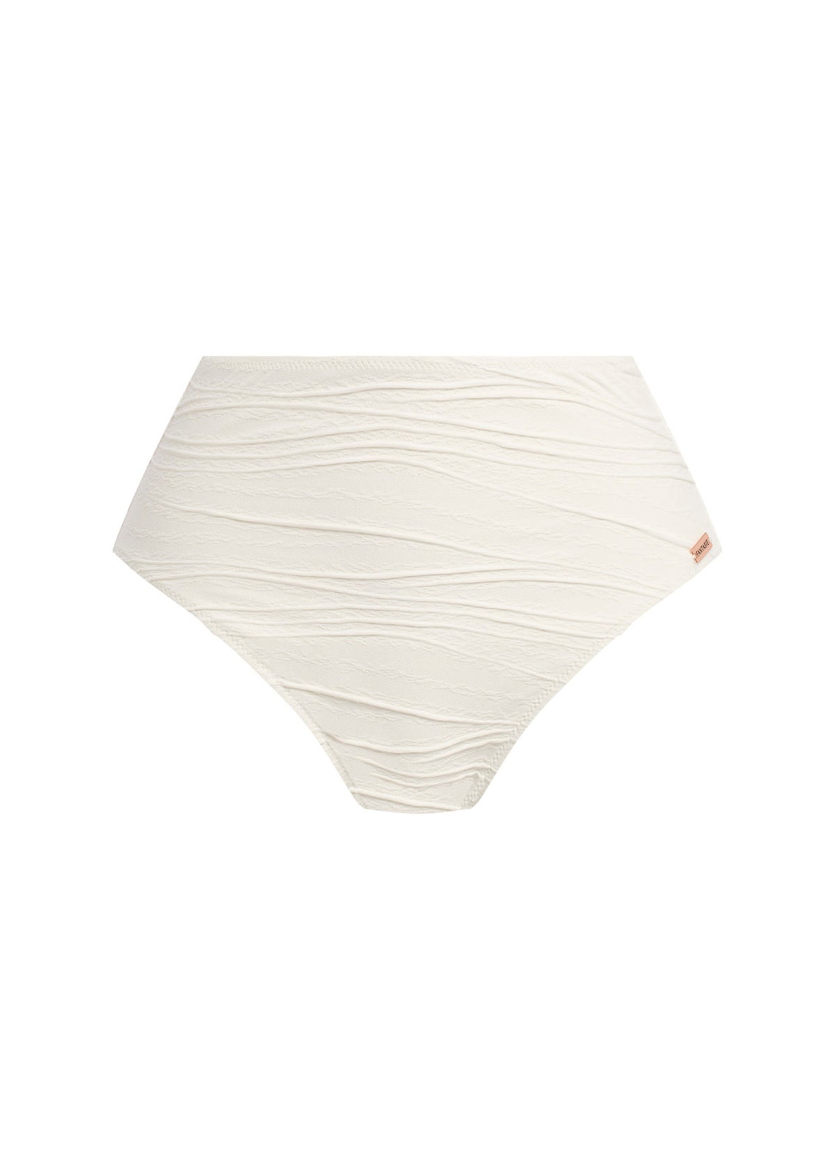 FS502278 Linen - Beach Waves High Waist Bikini Brief