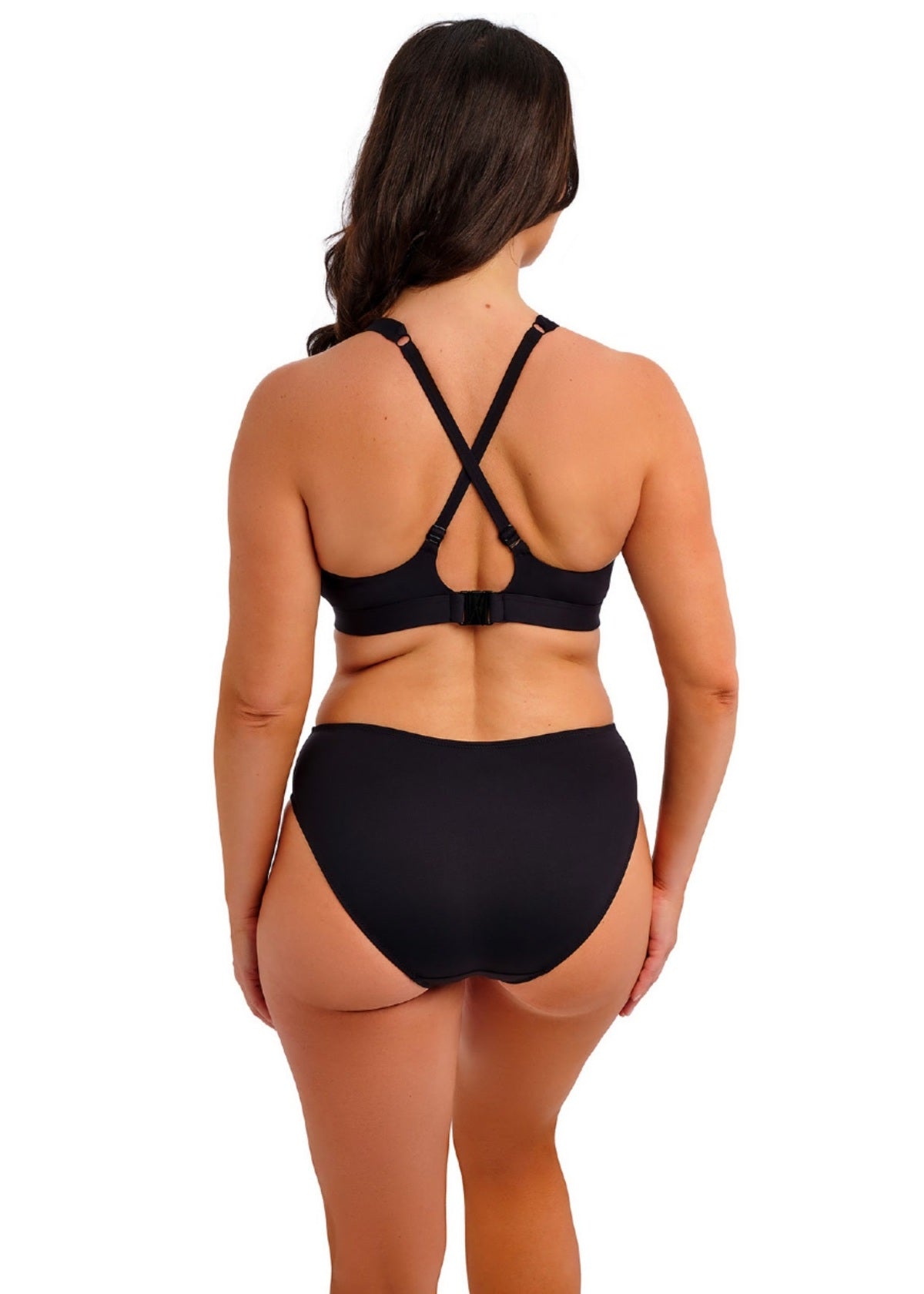 FS505111 Black - Marissa Non Wired Triangle Bikini Top