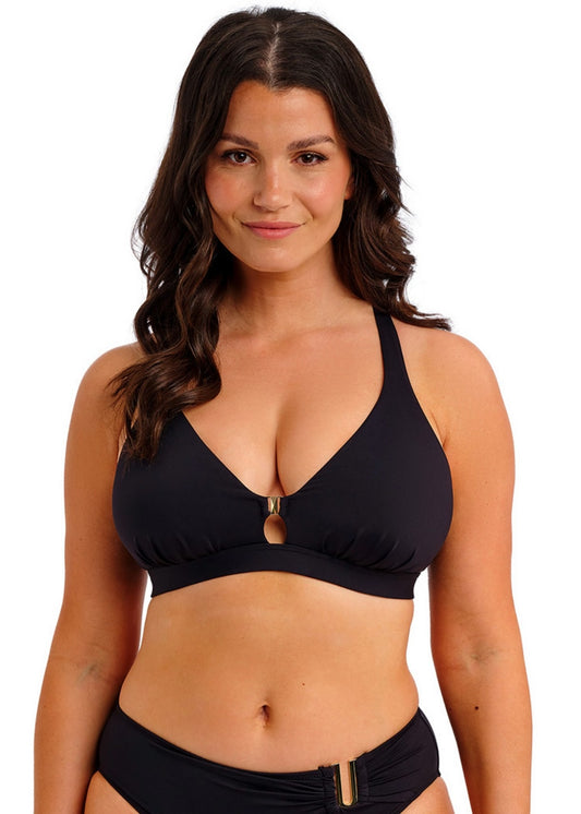 FS505111 Black - Marissa Non Wired Triangle Bikini Top