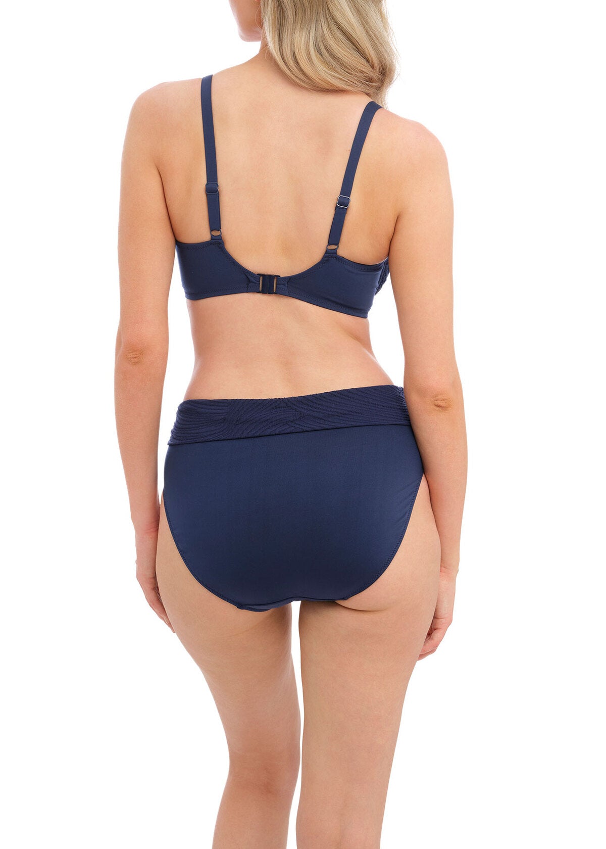 FS6355 Ink - Ottawa UW Wrap Front Full Cup Bikini Top