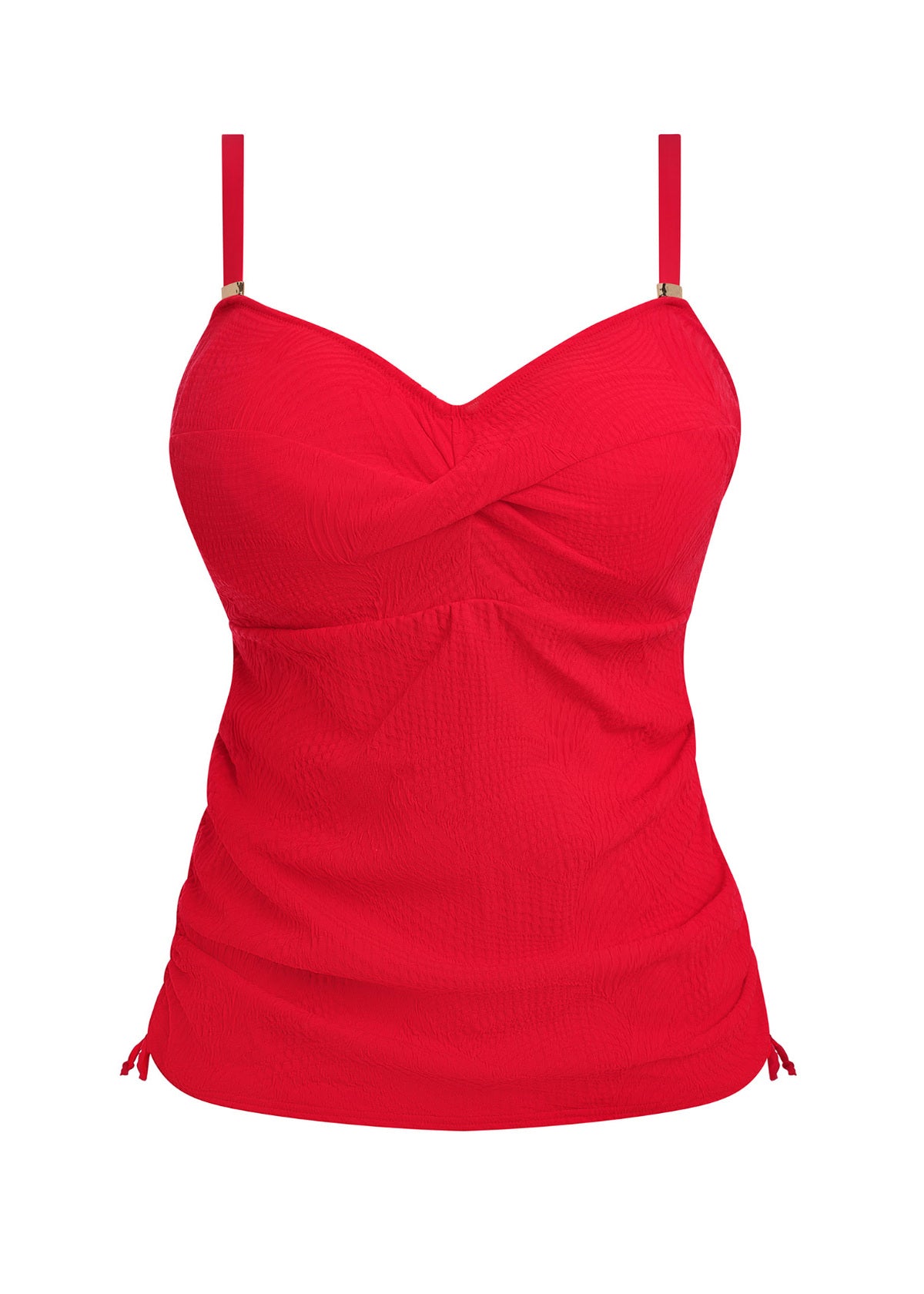 FS6356 Radiant Red - Ottawa UW Twist Front Tankini