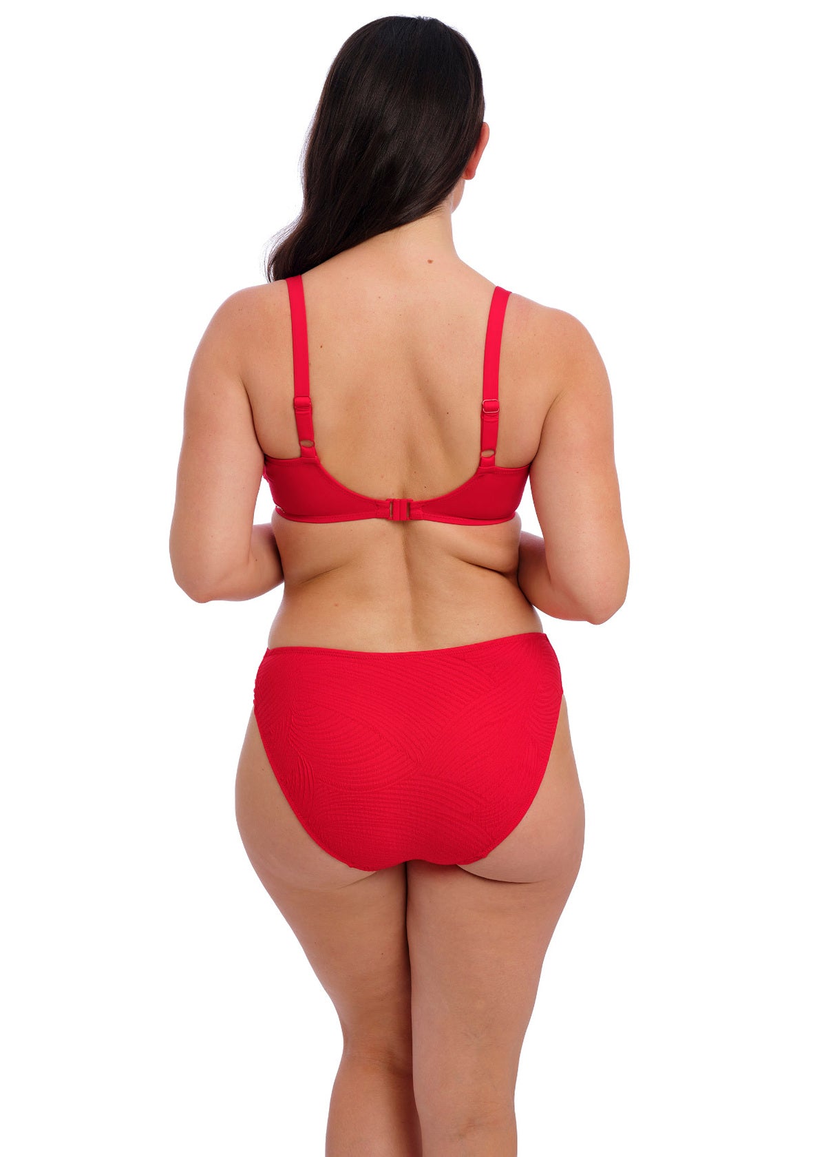FS6358 Radiant Red - Ottawa Mid Rise Bikini Brief